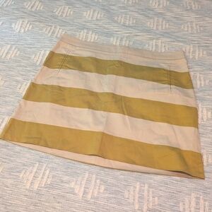 J. Crew Striped Skirt